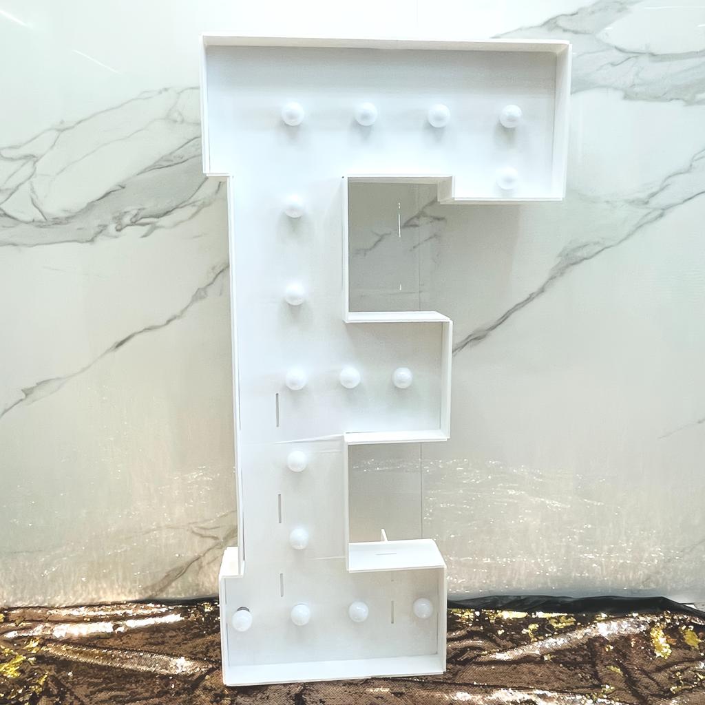 Versatile 1PC 92CM/3FT Marquee Letters with Warm Yellow Glow: Perfect for New Year Parties, Summer Bashes, Retirements & More (Balloon-Friendly!)