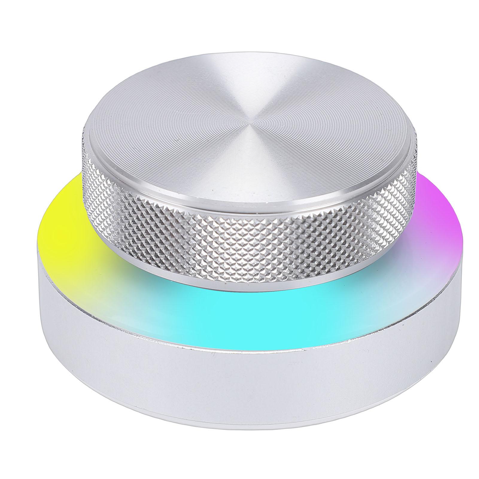 Perilla de Control Personalizada con Luz RGB Conexión 2.4G BT USB C Page Turning Perilla de Volumen Multimedia Soporte para Windows gray