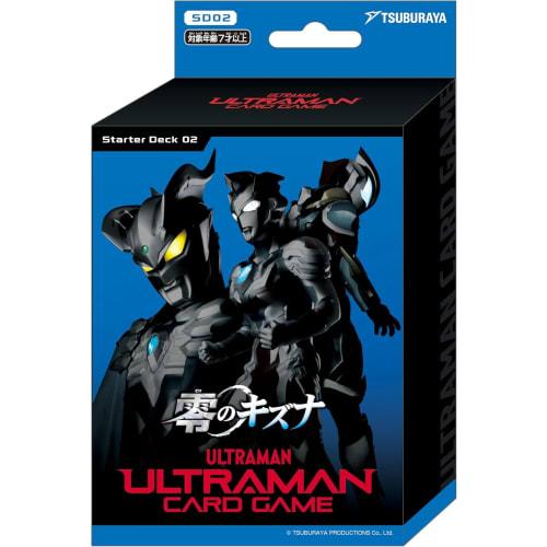 Set of 2: Authentic Ultraman Card Game Starter Deck 01: Heroes of Super Dimension [SD01] and Starter Deck 02: Zero's Bonds [SD02]