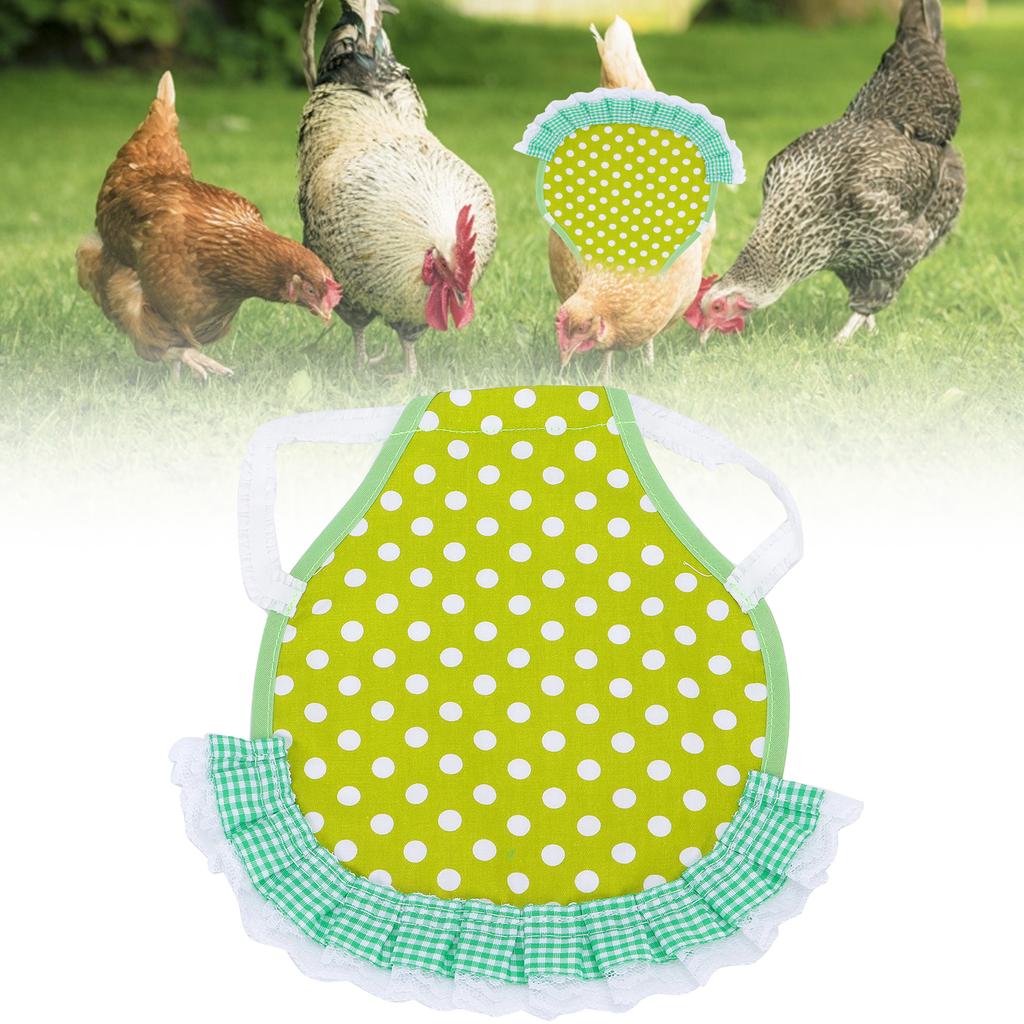 Hühnervest Schöne Elastische Spitze Haustier Rücken Schürze für Hühner Enten Gänse