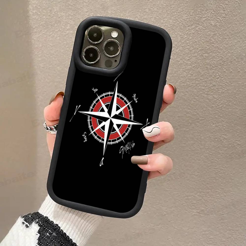 1PC Fashion Kpop S-Stray-Kids Phone Case for iPhone 17 16 15 14 13 12 11 Pro Max Plus Silicone Shockproof Case