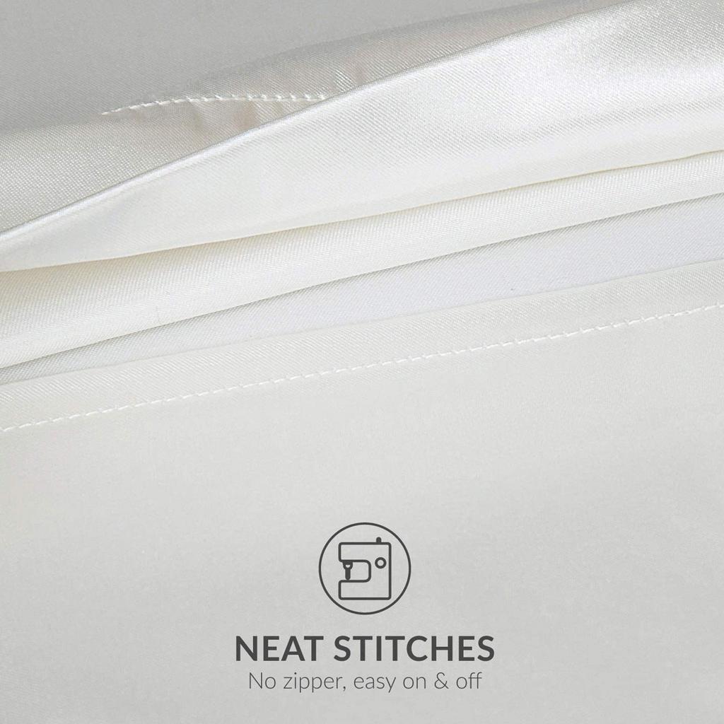 Household Washed Silk Satin Pillowcase 20*40inch Soft And Comfortable Pillowcase