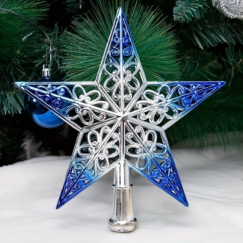 

Star shaped Christmas tree decoration, perfect for holiday parties and gifts, Christmas tree decoration Other синій