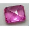 Natural Pink Sapphire 12ct Emerald Cut Certified Loose Gemstone