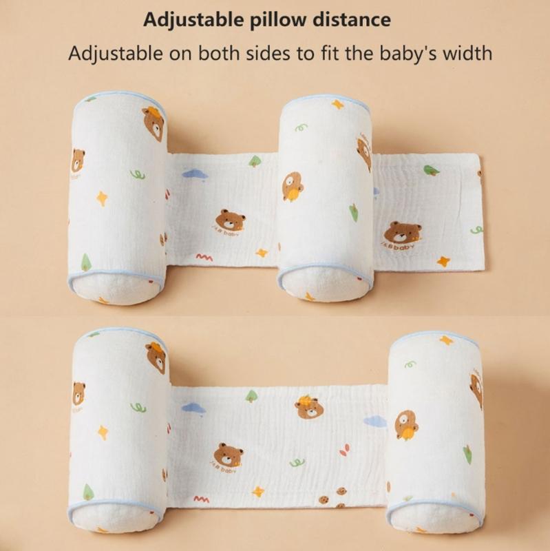 Comfortable Baby Pillow Soft & Breathable Pillow Gentle Support Baby Pillow Multiple Pattern for Cribs & Strollers