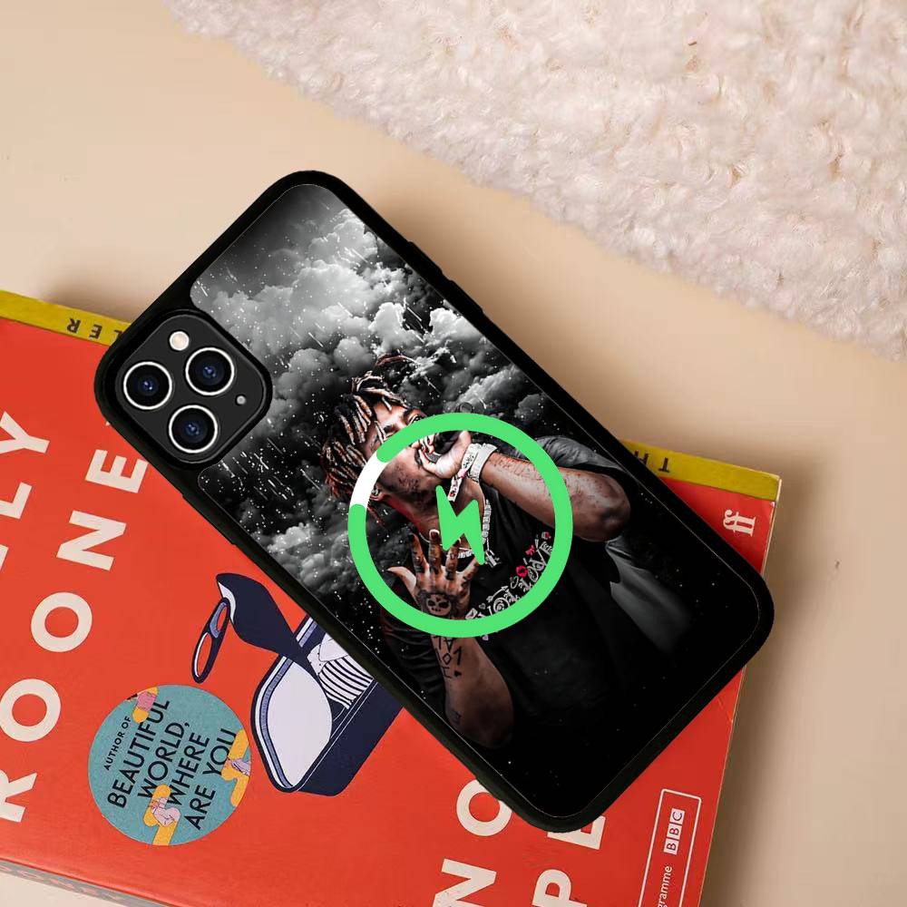 Juice Cool Singer WRLD Handyhülle Magnetische Hülle Für IPhone 16 14 13 12 11 15 Pro Max Plus Für Magsafe Kabelloses Lade Cover