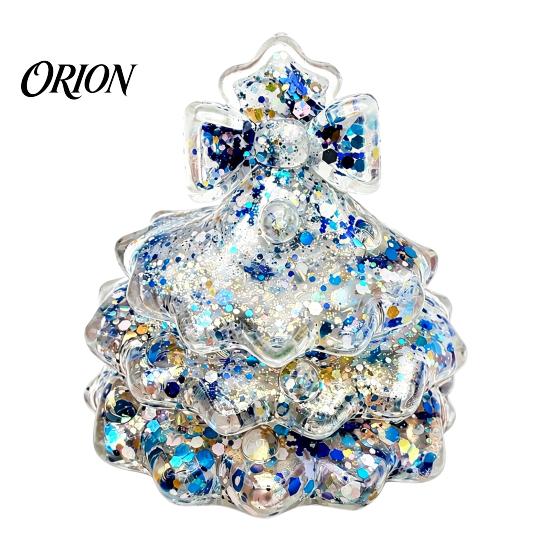 Soft Tree Squeeze Toys Christmas Stress Relief Toy, Slow Rebound Xmas Handheld Decompression Tools Clear Sensory Fidget Toy with Glitter for