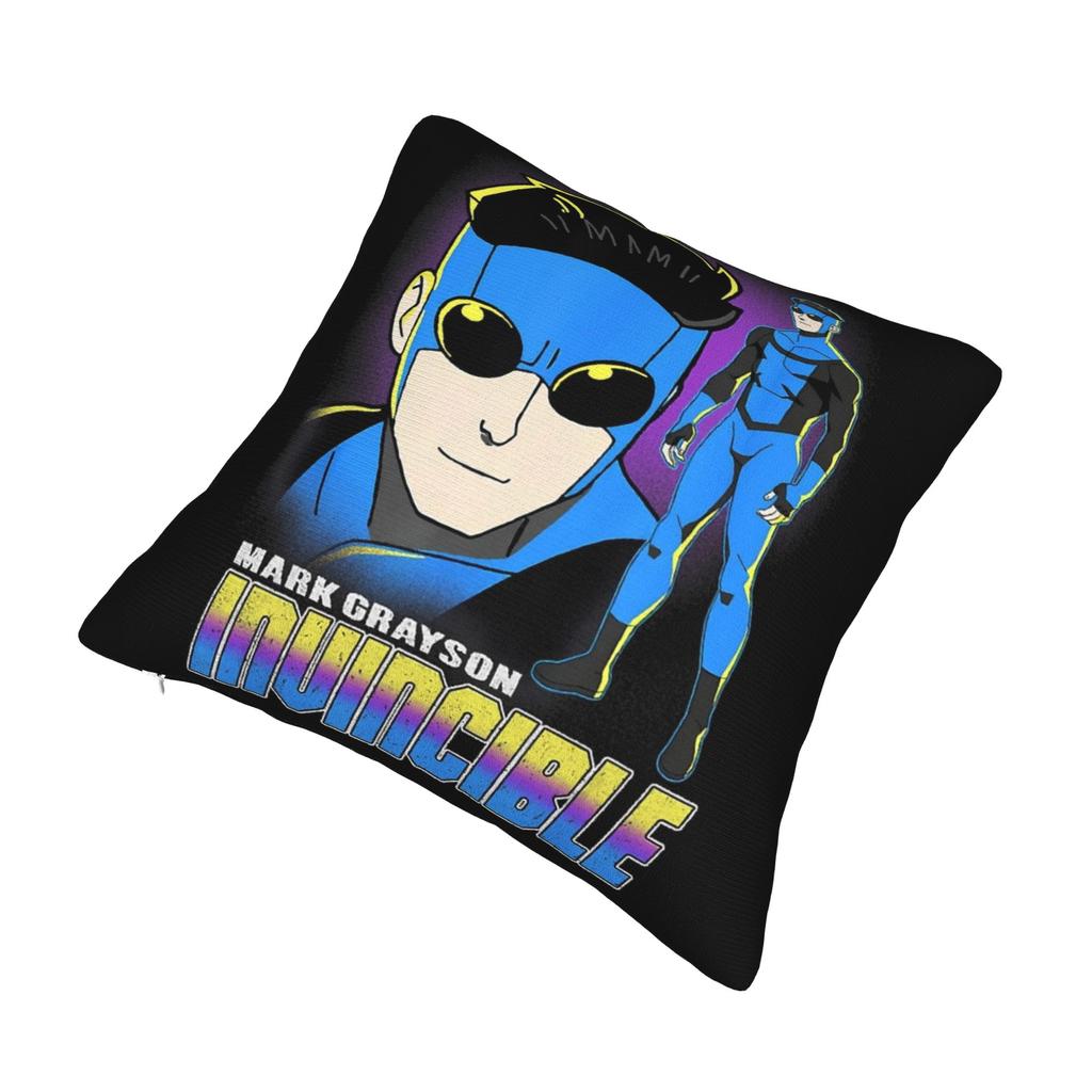 Mark Grayson Invincible Pillowcase Printed Polyester Cushion Cover Decorative Throw Pillow Case Cover Home Zippered