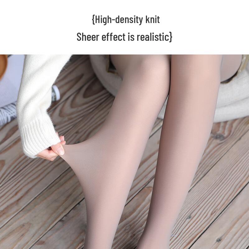 Langsha Women's Thermal Sheer-Look Leggings