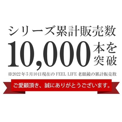 FEELLIFE Men's Stylish Reading Glasses, Nylon Gunmetal, Sabae Planning, Includes Package and Case, FLM-006-2, +2.50