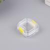 1 Pcs Plastic Dental Lab Box With Film Dentist False Tooth Case Box With Membrane Storage Boxes Denture Teeth Container Case