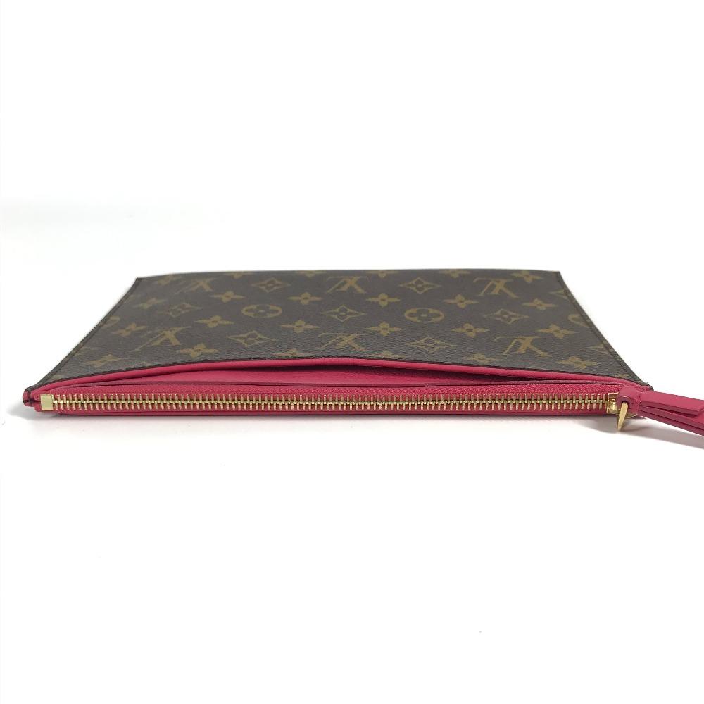 Louis Vuitton M60677 Monogram Pochette-Pallas Pouch Bag with Strap Clutch Bag