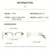 1Pcs New Retro Metal Round Glasses Frame Men And Women Same Day And Night Dual-Purpose Lens Anti-Blue Light Lens Light Pigment