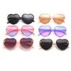 Fashion Love Heart Kids Sunglasses New Children Cute Pink Cartoon Bee Outdoor Protection Sun Glasses Girls Baby Gradient Eyewear