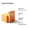 Deli ZF541 A4 70g Orange Platinum Copy Paper (500 Sheets X 5 Packs)