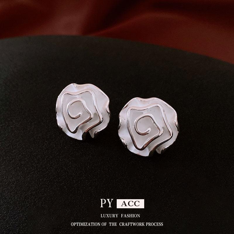 

Серьги Rose Lady белый