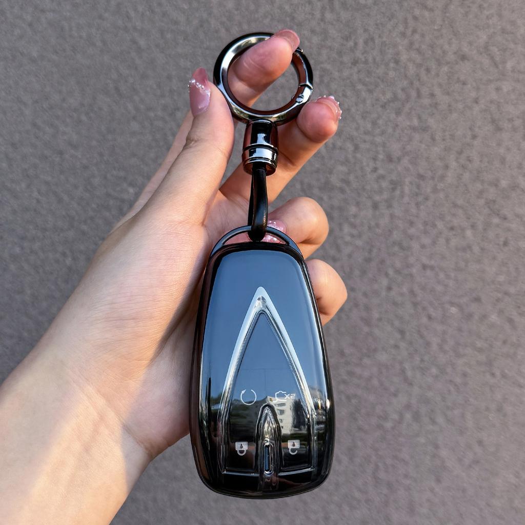 Car Accessories Soft TPU Case For Changan CS35 Plus CS55 CS75 Eado UNI-T UNI K Oushang X5 X7 EV Oshan Z6 Car Key Caps Holder