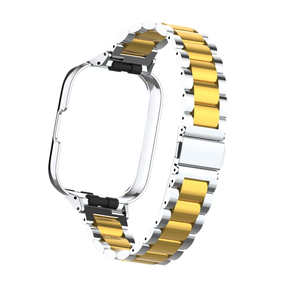 Metal Buckle Strap+Case for Redmi Watch 3 Active Milanese bracelet for Redmi Watch 3 Lite Band+Case protector Watch Accessories