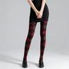 Japanese Style Plaid Pantyhose Retro Thigh High Stockings Y2K Silk Stockings  Daily Wear