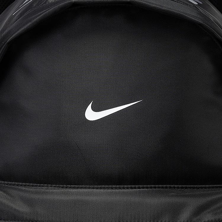 Nike 3Brand 9.6L Casual Sports Versatile Logo Print Polyester Backpack Unisex Backpack Black N32533105GS-001
