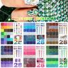 Premium Resin Nail Art Gems Pearls Style Flat Back Rhinestones For Professional Or Home Manicure Flatback Gems