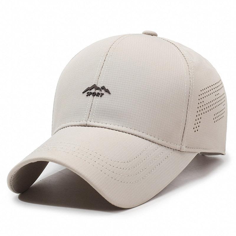 Jaro Léto Středního věku Pánská kšiltovka Čepice na opalování Outdoor Dad Cap Prodyšná kšiltovka