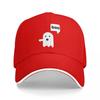 Ghost Of Disapproval BOO Baseball Caps Snapback Baseball Hats Breathable Casual Casquette Outdoor for Men And Women