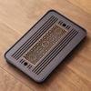 Bamboo Tea Tray Drainage Durable for Kungfu Set,Simple, Water Storage Table Home