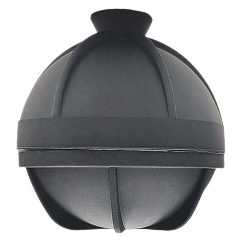 Hot Bar Round Silicone  Ice Ball Mold Household Whiskey Ice Tray With Lid Large Spherical Ice Cubes
