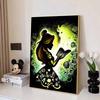 Full Round Diamond Painting The Princess Who Reads Books Art Rhinestone Picture Mosaic DIY 5D Cross Stitch Embroidery Home Decoration