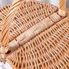 Child-sized Rattan & Willow Woven Basket with Lid - Pastoral Style, Ideal for Gifts & Storage