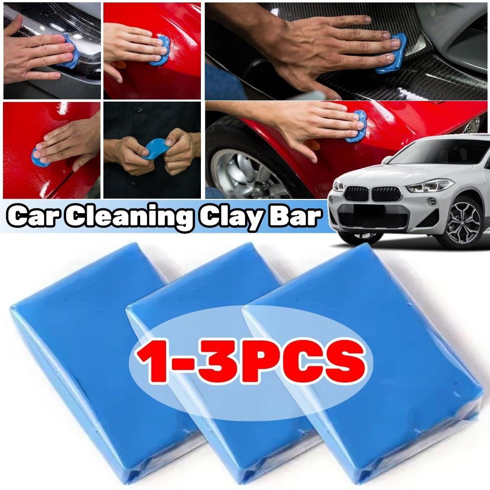 3/2/1PCS Car Cleaning Clay Bar Car Detailing Waxing Polish Treatment Tool Cleaning Magic Clay Bar For auto Glass Stains Rust Oil