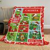 Christmas Gift Comedy Movie How the Grinch Stole Christmas Blanket Home Warming, Four Season Bed Decoration Sofa Cover Flannel Throwing Blanket K11