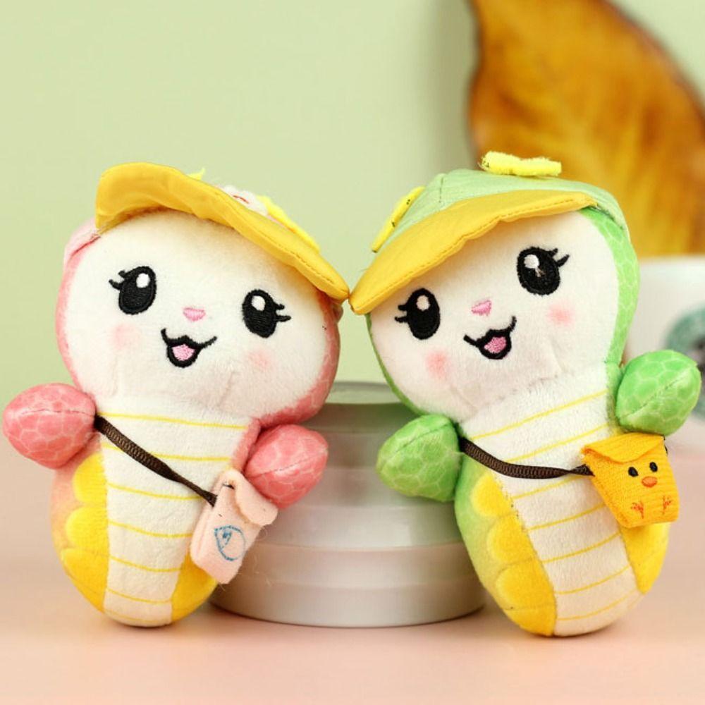 

Мультяшная змея, плюшевая кукла, брелок, милый змеиный год, кулон, год змеи, плюшевый брелок, подарки