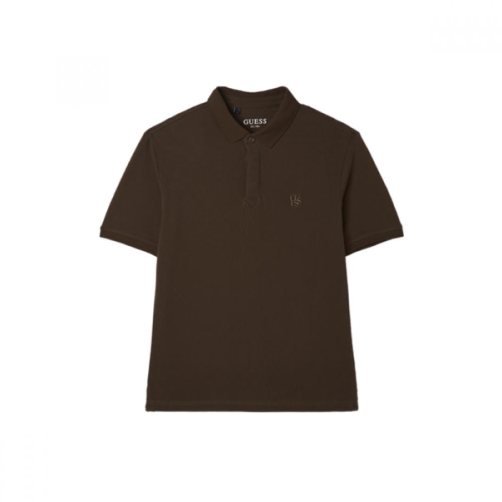 Guess Men Handwriting Short Sleeve Polo Shirt Mp2k2470
