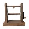 Hand Crank Rotation Photo Frame Wood Material Rotation Frame Desk Photo Book Creative Design Hand Crank Photo Album