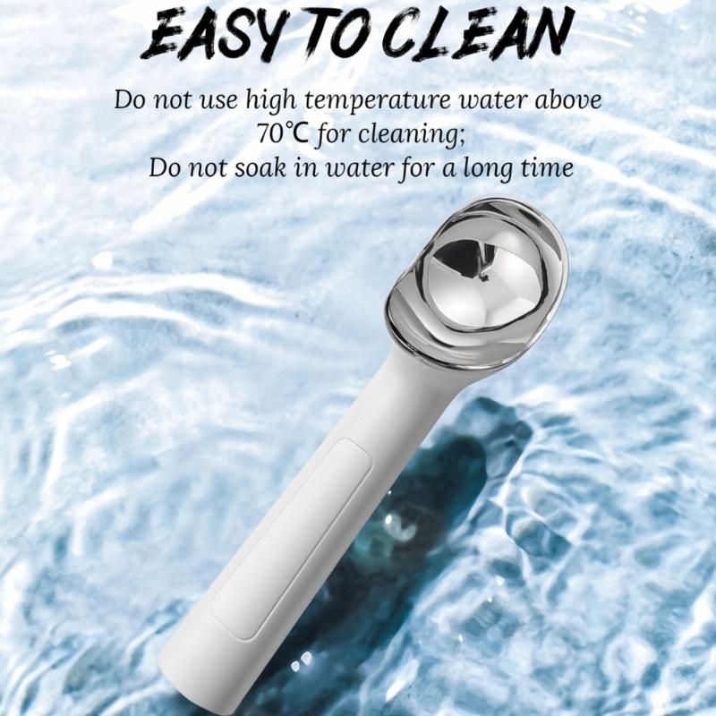 Touch Activated Heated Ice Creams Scoops Ergonomic Handle 40 Second Auto Stopping Rechargeable Battery Kitchen Tool