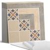 Adhesive Tiles With Graphics For The Hallway Vinyl Geometric Patterns On Tiles 20X20X20 Cm