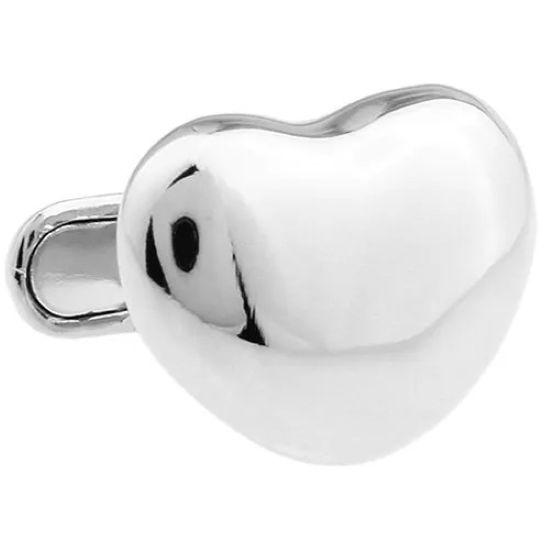 Silver Heart Cufflinks