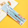 Stainless Steel Colorful Straight Curved Tweezers Pink Blue Purple DIY 1.0mm Eyelash Tweezers Nail Art Rhinestones Picking Tool