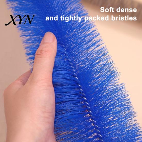 Multi-purpose Dusting Brush 3/6Pcs Bendable Microfiber Head Cleaning Brush, Ceiling Fan Cleaner Duster with Flexible Dust Remover Head, for