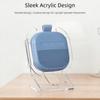 Acrylic Desktop Stand Holder For Dedicated Speaker With Anti Slip Base And Open Charging Port Design