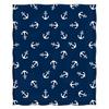 Anchor Digital Printed Blanket Flannel Blanket Office Travel Sofa Blanket Blanket