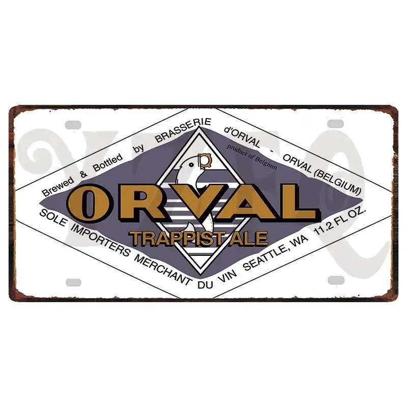 Belgian Beer Metal Sign 6x12 Inch Duvel Corona Jupiler Zot Plate For Wall Home Restaurant Craft Decor 30X15CM DC-1636A