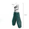Wide-opening Nail Clipper with Ultra-sharp Stainless Steel Curved Tip - Anti-splash Nail Clipper for Nail Groove