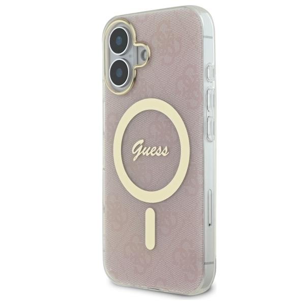 Guess Guhmp16Mh4Stp Iphone 16 Plus 6.7  Różowy/Pink Hardcase Iml 4G Magsafe
