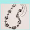 Metal Flower Waist Chain For Women With 3d Floral Design Summer Fashion Accessory Gift For Adults