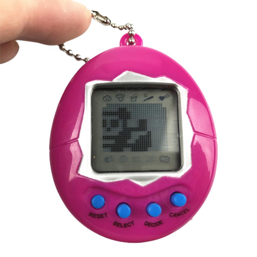 Virtual Digital Pet Toy Handheld Game Machine Game Keychain Decompression Toy Gift for Boys Girls