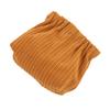 Travel Storage Bag Corduroy Design Mini Tab Closure Polyester Comfortable Touch Cosmetic Storage Bag Household Supply
