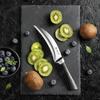 Professional Boning Knife with Stainless Steel Fruit Slicing Knife Non-slip Handle Kitchen Slaughtering Knife with Cover